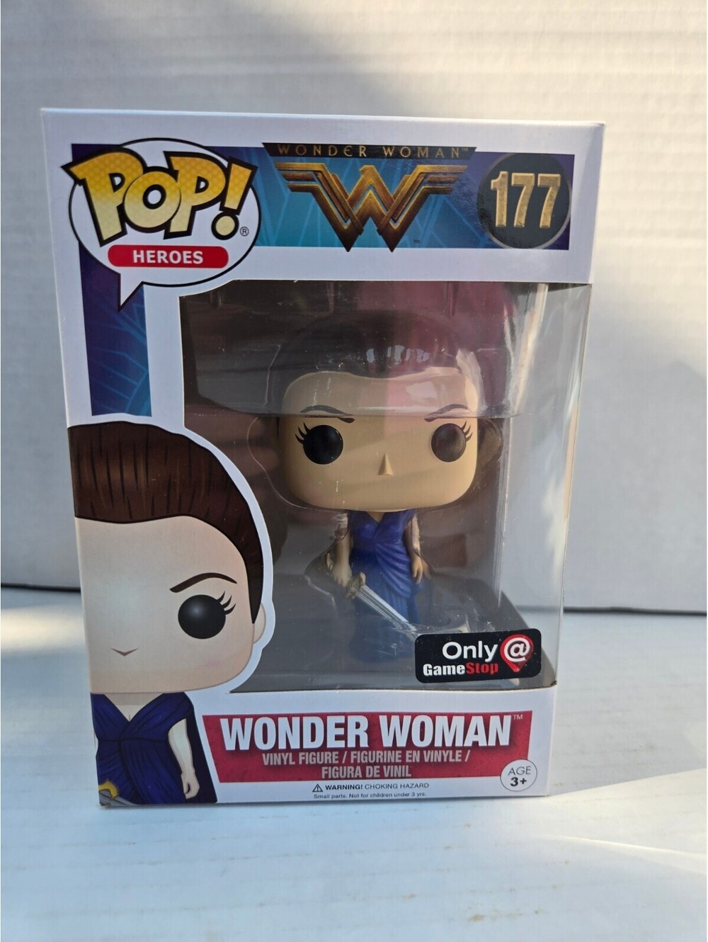 Funko Pop! Heroes Wonder Woman #177 Gamestop Exclusive